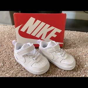 Nike White Court Borough Low 2 Toddler Sneaker